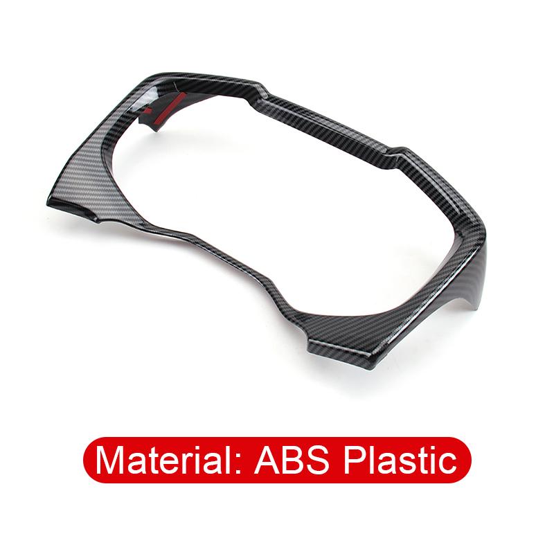 For Toyota RAV4 XA50 -2024 Hybrid ABS Carbon Car Dashboard Display Decorative Frame Sticker Interior Accessories