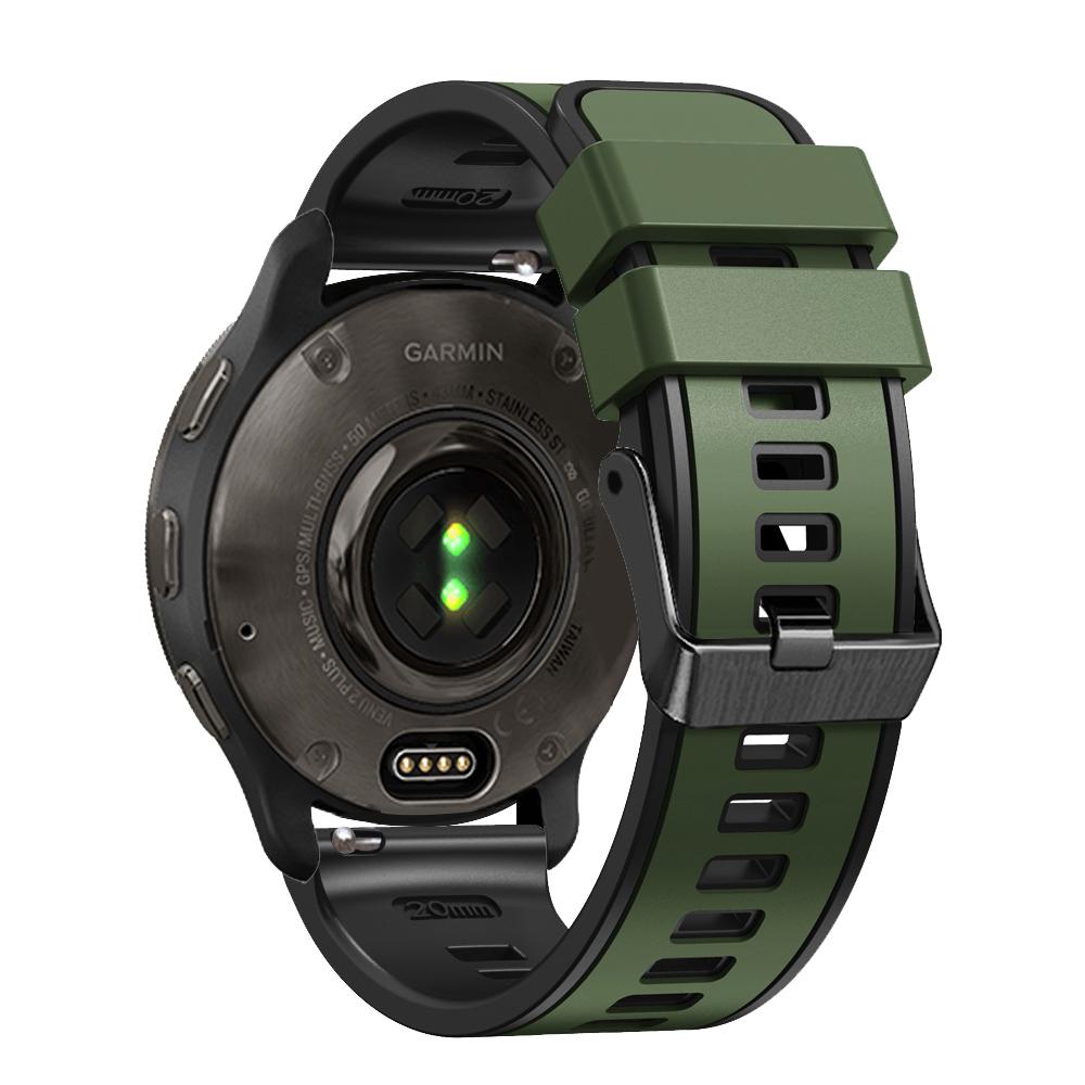 Venu 3 3S 2 2S Silicone 18 20 22mm Watch Strap For Garmin Vivoactive 5 4 3 VENU SQ 2 Plus Forerunner 965 265 Band Strap Bracelet