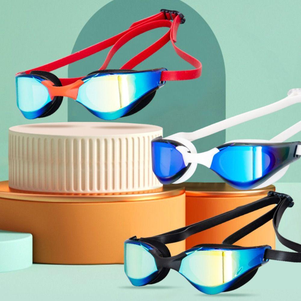 HD Vision Adult Swimming Goggles UV Protection Swim Glasses Waterproof Eyewear  Swimming Pool