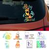 Baby On Board Safety Creative Sticker Laser Car Body Window Windshield Warning Sign Vinyl Decal Auto Body Decoration Accessories