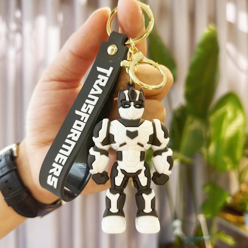 

Милый брелок-трансформер, креативный брелок, 3D ПВХ подвеска для сумки, фигурка, игрушка, брелок