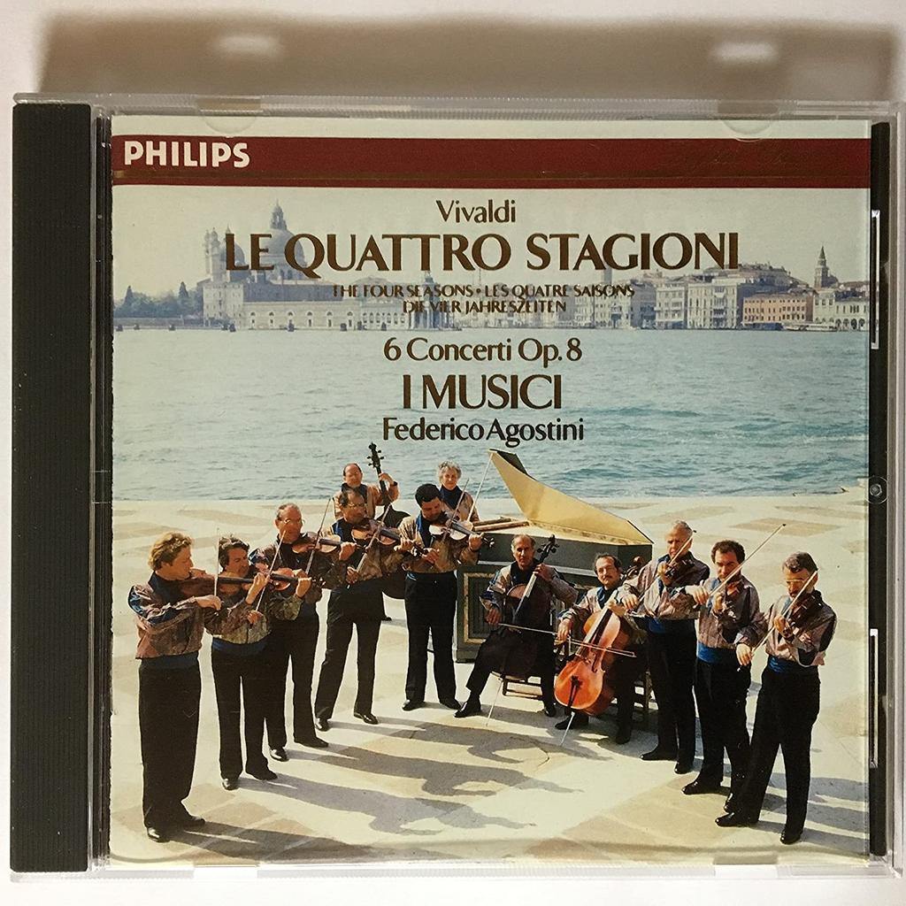 CD VIVALDI - Vier Jahreszeiten / Seesturm, Freude: Lee PHCP1101 Philips 1990 Japan Klassisch Gebraucht