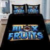 B-Blox F-Fruits Game Bedding Set 3D Cartoon Duvet Cover Set Soft Skin-Friendly Single Double King Size For Kids Birthday Gift