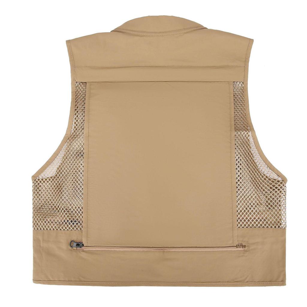 Breathable Mesh Sports Fishing Vest with Multi Pockets for Outdoor Use