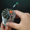 Accessories Fish Floating Food Bait Feeder Fishing Bait Cage Fishing Lure Cage Feeding Trap Basket