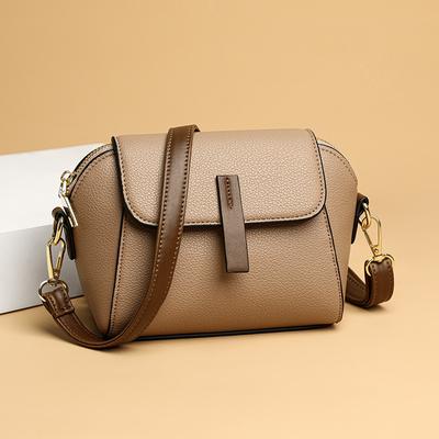 Çanta 2023 Bahar Yeni Çanta Moda Crossbody Çanta Yumuşak Deri Çanta Moda Çok Yönlü Bir Omuz Popüler Kadın Çantası