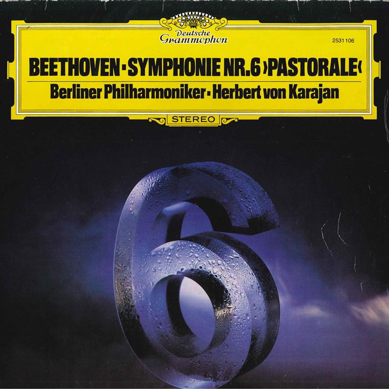 

LP Record HERBERT VON KARAJAN, BERLINER PHILH - Beethoven Symphonie Nr6 F-dur, Op68 2531106 DEUTSCHE GRAMMO 1977 Germany Classical Used