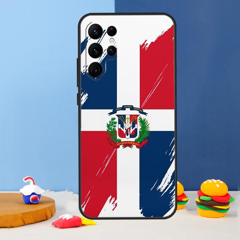 

Flag of Dominican Republic Phone Case For Samsung Galaxy S25 Ultra S9 S10 S20 S21 S22 Plus S23 FE S24 Ultra Cover Coque Galaxy S22 Plus