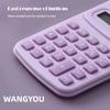 Small Solar Calculator Portable Calculator Cute 8 Digits LCD Electronic Home Office Calculator for Kid Primary School Calculato