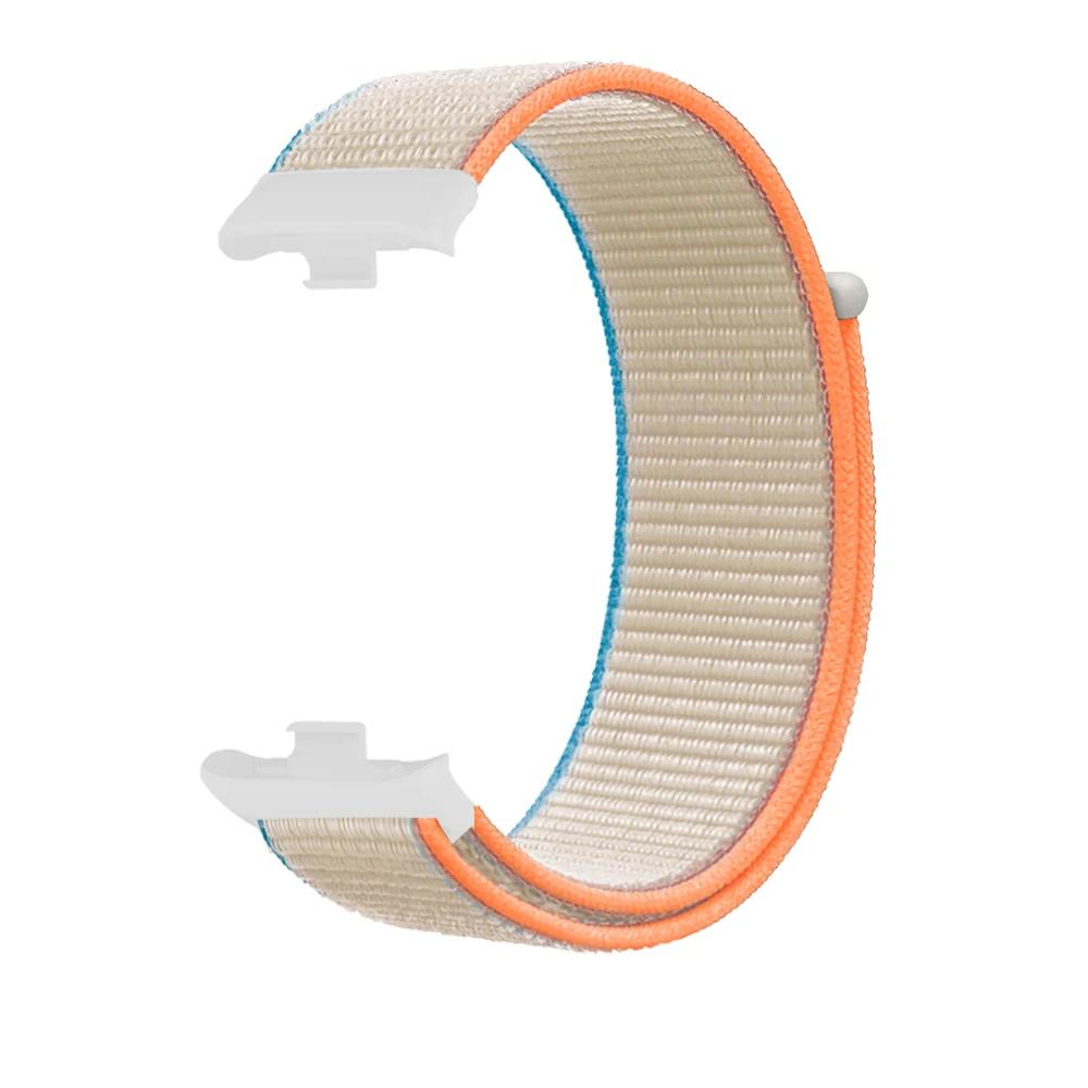 Nylon Loop Strap for Xiaomi Mi Band 9/8 Pro Bracelet AccessoriesCorrea for Redmi Watch 5/4 Belt Smartwatch Replacement Wristband