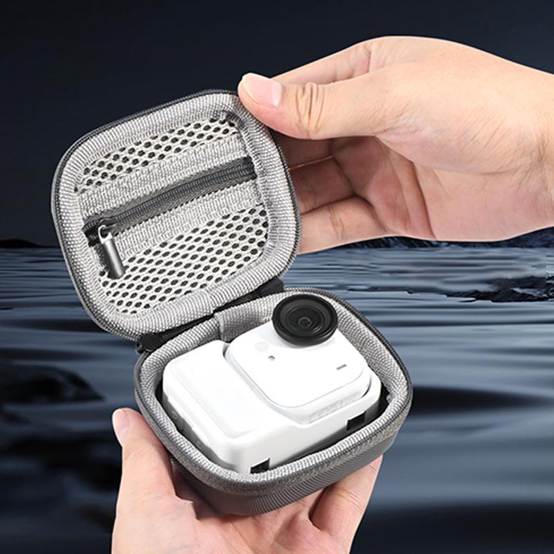 Portable Mini Storage Bag For Insta360 Go Ultra Sport Camera Protector Storage Case Pu Bag Accessories