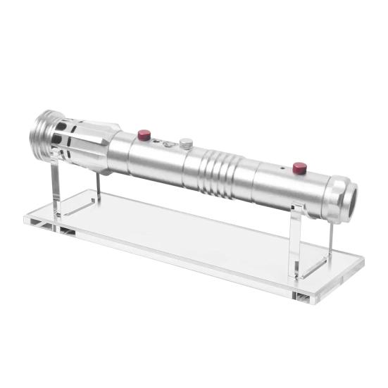 2Pcs Acrylic Multi-Function Display Stand Easy Assembly High Visibility Transparent Desktop Holder Storage Stand