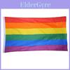 Bandera Arcoíris LGBT Ligera de 5 pies x 3 pies con Bordes Cosidos Doblemente Para un Uso Duradero