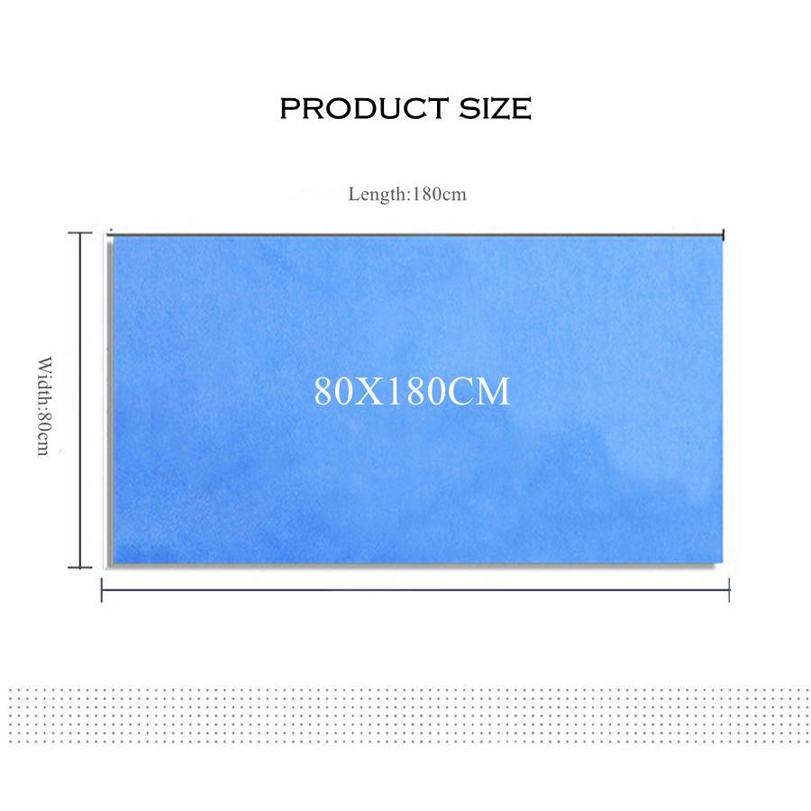 WOSTAR Disposable Waterproof Bed Sheet Thicken Non-woven Fabric Beauty Salon Massage Table Bed Cover Savannah Stretcher Paper