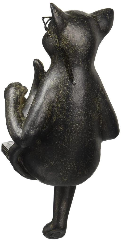Toyosekiso Animal Ornament Reading Cat 11026