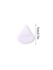 2 Pieces of Black and White Triangular Powder Puff, Super Soft Makeup Sponge Powder Puff, Specially Designed for Daily Touch-up