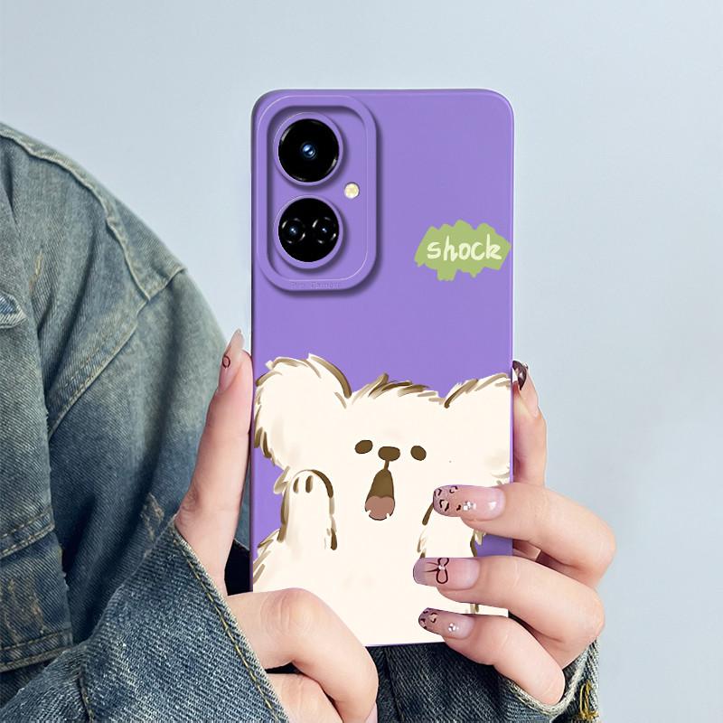 For Tecno Camon 19 CI6n / 19 Pro CI8 Phone Case Cover Silicone Sweet Painted Shell Cartoon Funda Printed Protective Casing Coque