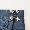 Nagelfreier Taillenknopf-Befestiger Kein Nähen Erforderlich Jeans-Taillenstraffer-Clip Hosenclips