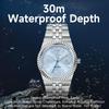 Luxury Men's Waterproof Quartz Watch with Calendar - Land Rover Style