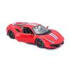 Véhicule miniature BBURAGO 1/24 FERRARI - 488 Pista - Rouge - Pour enfant de 3 ans et plus