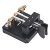 Morse-Code Doppel-Paddel Auto-Keyer für Kurzwellen-CW-Transceiver Signal-Sender für Amateurfunk und Funkamateure - Hohe Präzision (Schwarz)