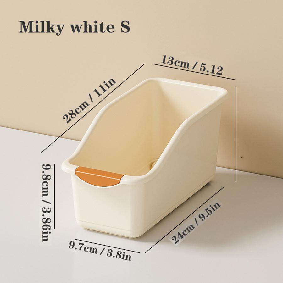 Under Sink Organizer with Wheels Pull Kitchen Bathroom Cabinet Organizers and Storage Multi-purpose Plastic Organizer Baskets