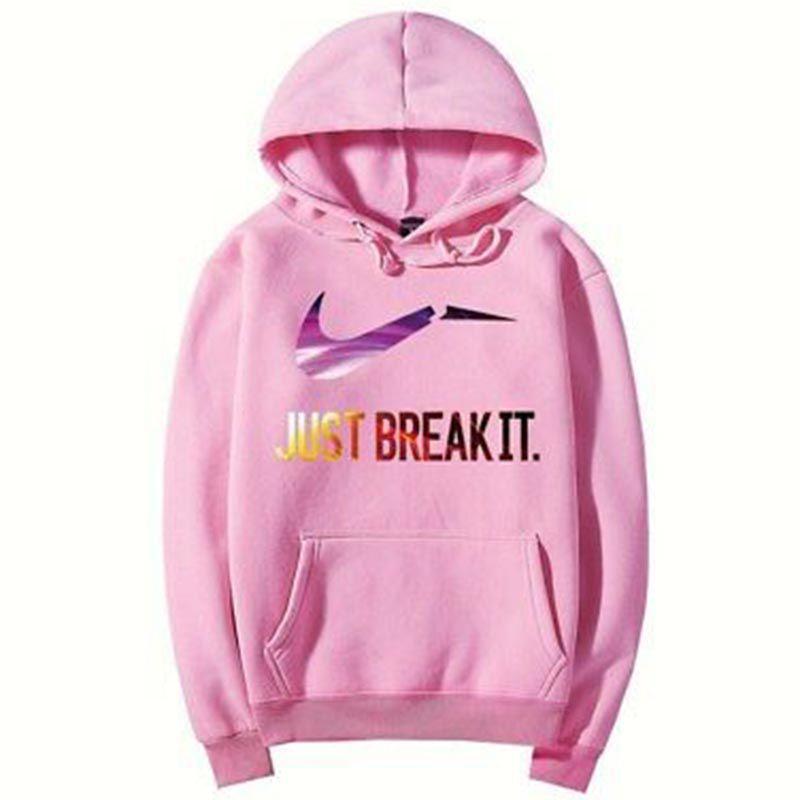 Men's Just Break It Hoodie Pullover Sweatshirt Jumper Soft Breathable Warm Coat