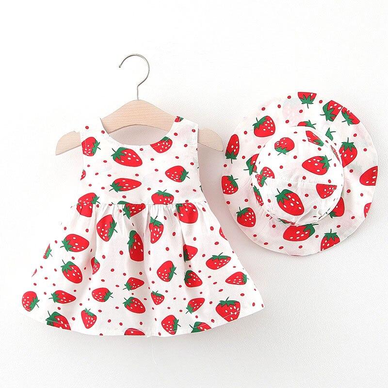 Petalum Baby Body Kostüm - Erdbeere Ananas Wassermelone Strampler Mit Hut