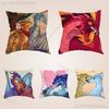 WWings of FFire Dragon Throw Pillow Case For Decoration 30cm 50cm 55cm Square Home Pillowcase Case