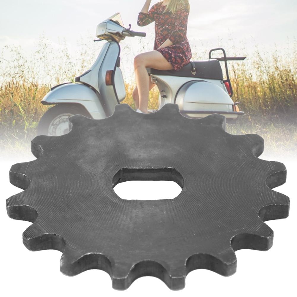 420 Model 16T Chain Wheel Metal Gear for Permanent Magnet Direct Current Deceleration Motor