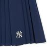 New MLB Varsity New York Yankees Casual Short Skirts Women's Light Navy Blue 3FSKV0144-50NYL