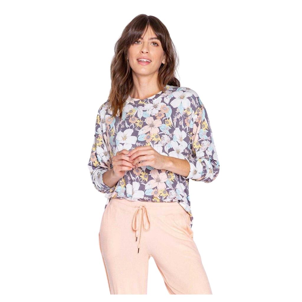 PJ Salvage Womens/Ladies Salvage Floral Relaxed Fit Shirt