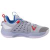 Li Ning Sonic 7 Low Slip Resistant Durable Low Top Basketball Shoes Men sneakers Blue White ABAP033-3