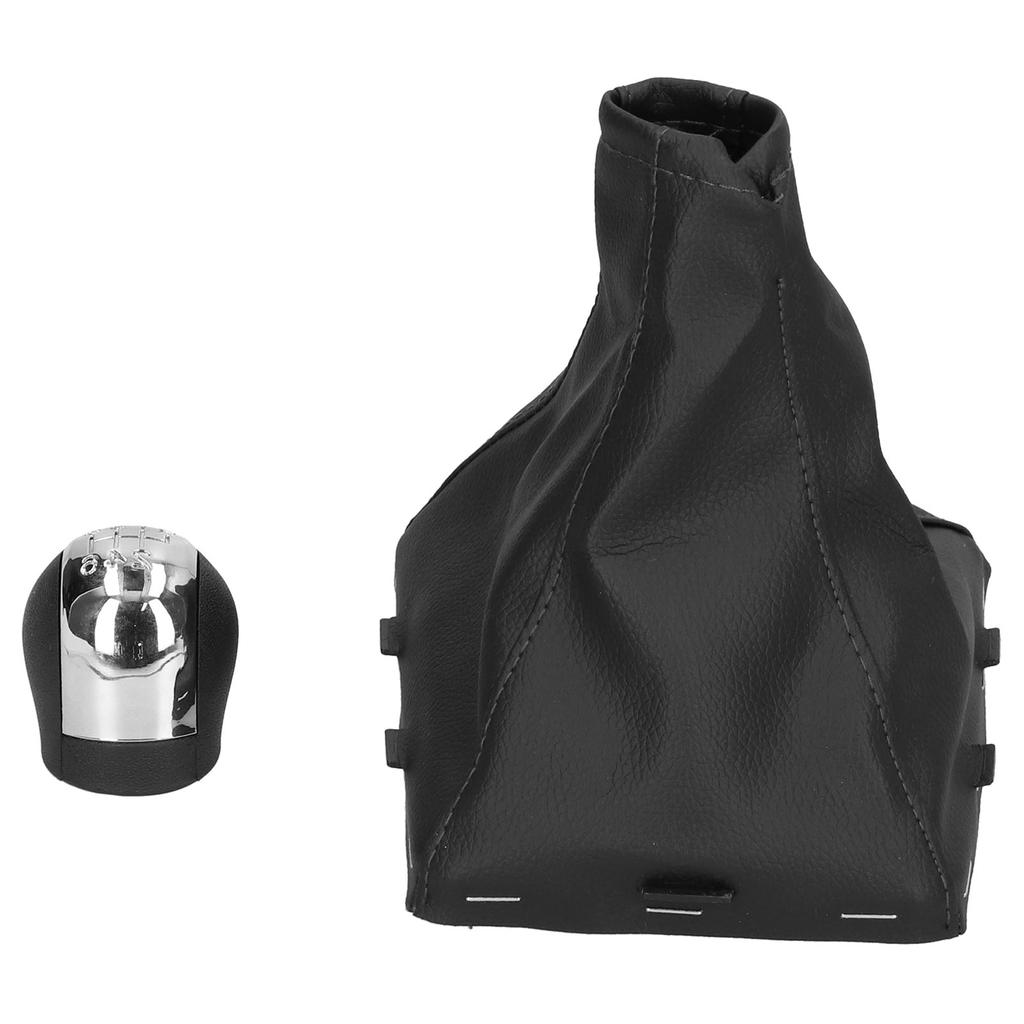 6 Speed Gear Shift Knob with Gaiter Fit for Opel Vauxhall Vectra C Vectra B Corsa Astra 2002‑2005