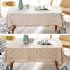 Nordic Ins Style Pure White Tablecloth Fabric Cotton And Linen Photography Background Picnic Cloth Dormitory Dessert Tablecloth