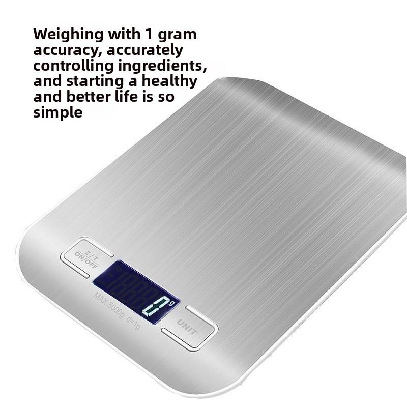 Electronic Kitchen Scale With Auto Shutoff And Overload Protection For Baking And Coffee Use