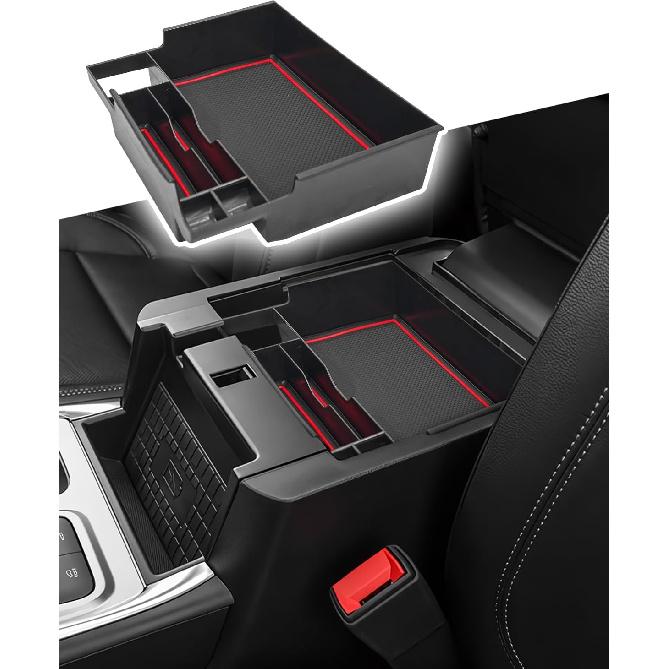 CDEFG for Ford Explorer Accessories 2020-2024 2025 Center Console Organizer Tray (Base, XLT, ST-Line, Limited, Timberline, ST, King Ranch Platinum)