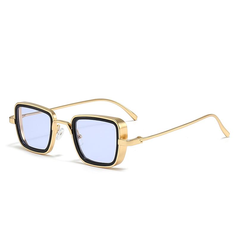 Vintage Metal Frame Square Sunglasses For Women Men Punk Sun Glasses Female Eyewear Sunglasses for Male Female Eyeglasses