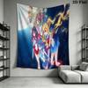 Sailor Moon Guardians Harmony Tapestry Wallmounted Fashion Print Background Cloth Atmospheric Background Cloth Christmas Gift