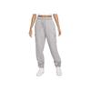 Nike Solid Color Logo Elastic Waist Loose Cuff Knit Sweatpants Women Bottoms Grey DQ5197-063