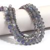 4 6 8mm Facettierte Kristallperlen Lila Tschechisches Glas Lose Spacer Perlen Für Schmuckherstellung DIY Bastelarbeiten Armbänder Halskette Zubehör