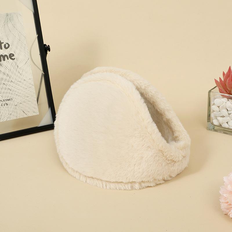 

New Style Warm Earmuffs for Men & Women - Winter-Ready, Thickened, Plush, Windproof, Cold-Proof, In-Stock Ear Coverings білий