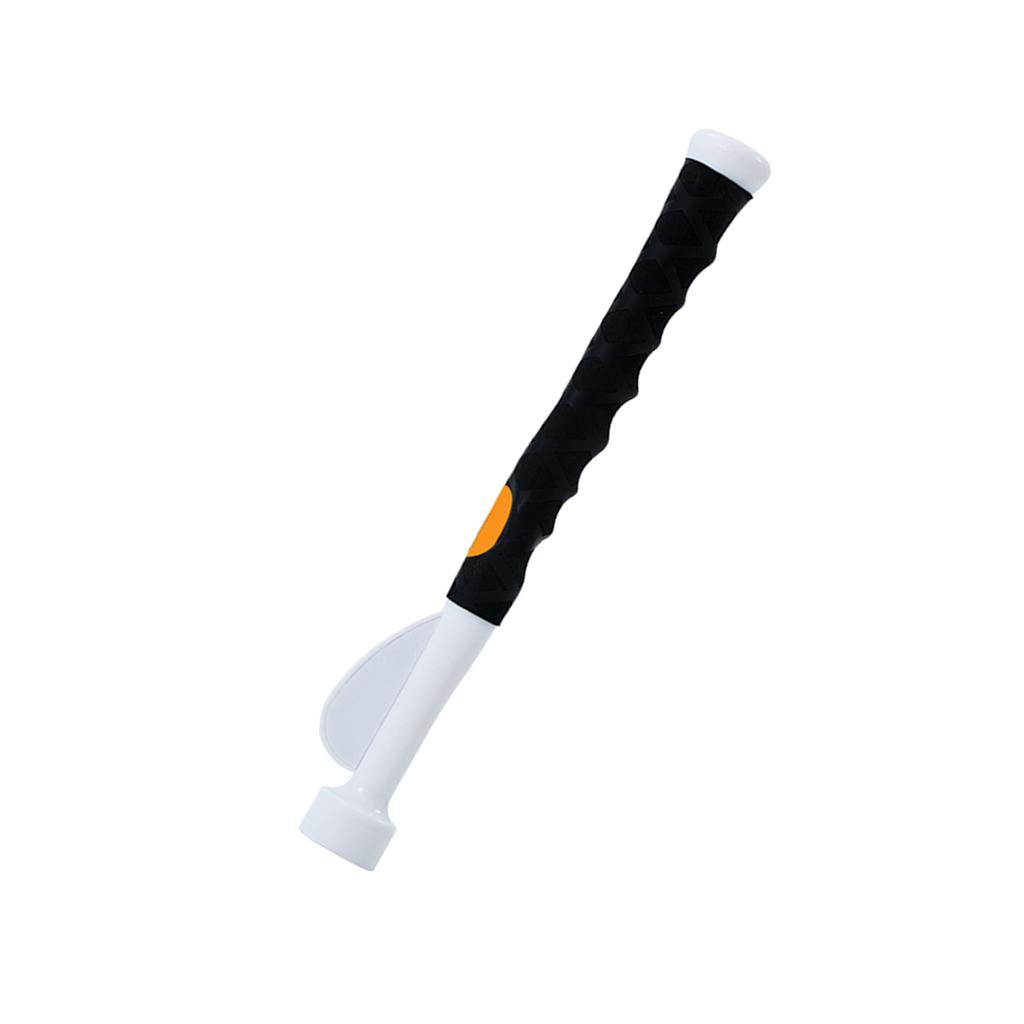 Swing Trainer Practice Stick with Weight Correct Grip Indoor Training Aid for Beginners Visual Alignment