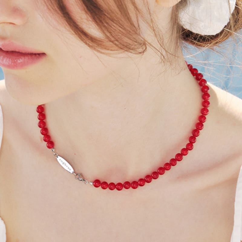 

Намисто з бісеру kylie від ENGBROX red