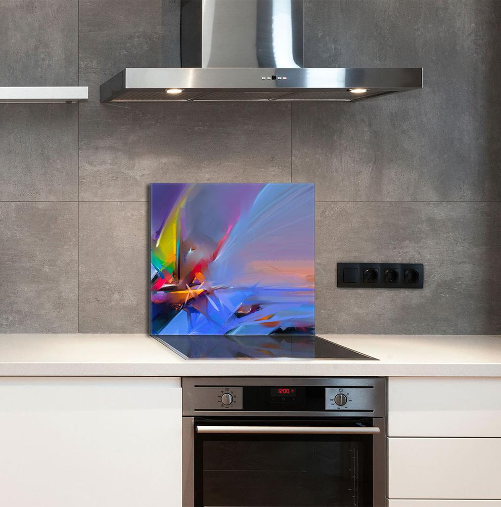 PANEL SZKLANY DO KUCHNI 65x60 Sztuka