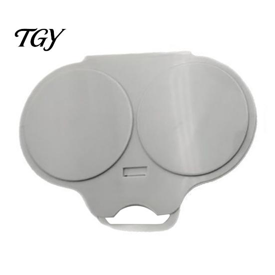 Easy Clean Egg Cooker Dual Cavity Poacher with Lid & Handle, Quick-Heat Microwave Safe Anti Scalding for 2 Eggs, Quick Oil-Free Cooking, Versatile