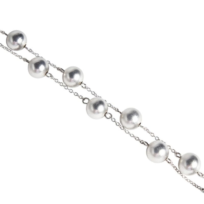 AVECTHING SILVER POPCORN_NECKLACE