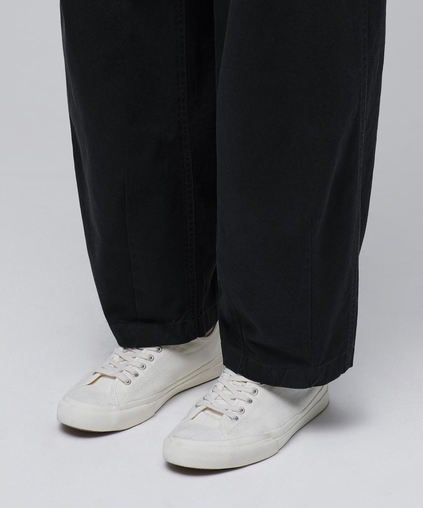 MUSINSA STANDARD Cotton Wide Fatigue Balloon Pants [Black]