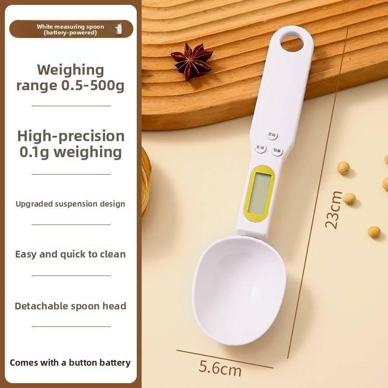Kitchen Digital Weighing Spoon With High Precision For Baby Food And Tea Measurement
