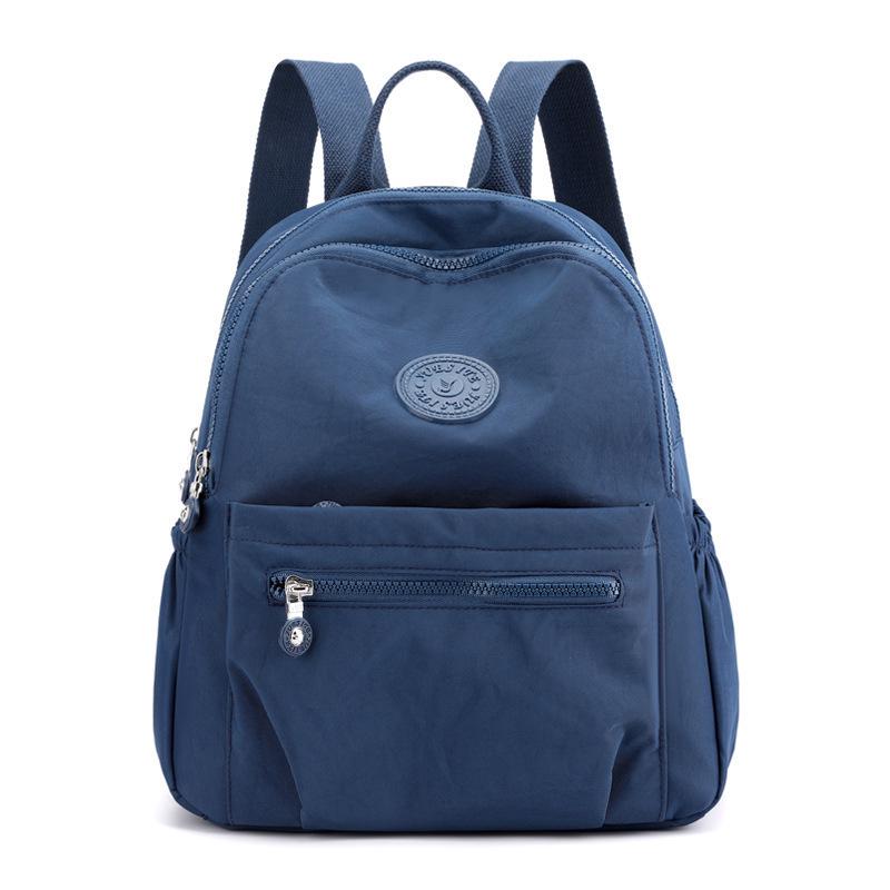 Damen Modischer Rucksack aus Nylon-Oxford-Canvas - Koreanischer Stil, Vielseitig für die Schule oder als Mama-Tasche
